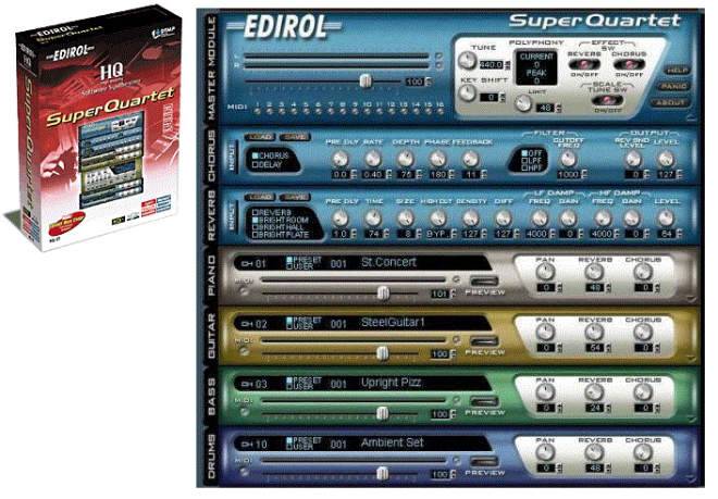 EDiROL Super Quartet v1.5.2 DXi VSTi INTERNAL-R2R