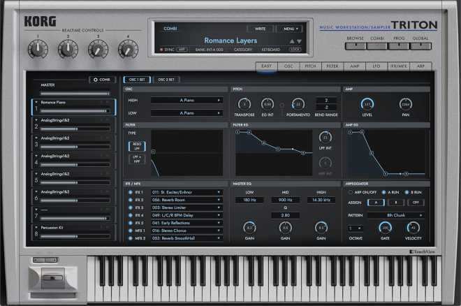 KORG TRiTON v1.4.1 WiN MAC-R2R