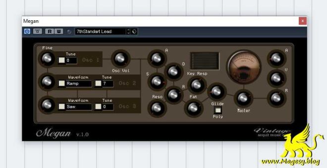 Acquit Music Megan VSTi Vintage Synth v1.0-NoGRP