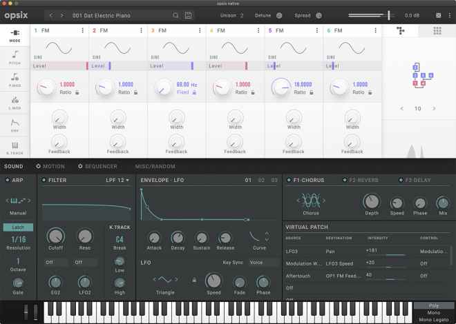 KORG Opsix Native v1.3.1 macOS-MORiA