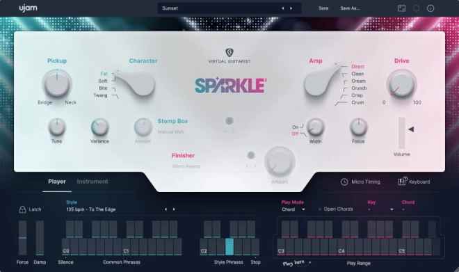 Virtual Guitarists SPARKLE2 v2.4.0 macOS-MORiA