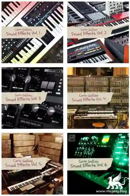 Carlo Galliani Sound Effects Vols.1-7 WAV