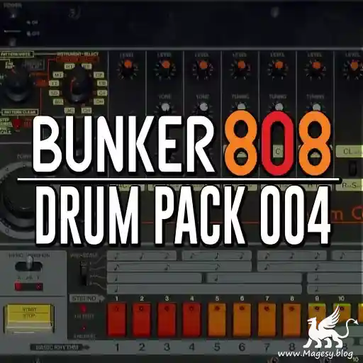 Bunker 808 Drum Pack 004 Wav Fantastic Magesy