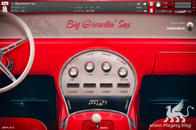 Big Growlin Sax v1.1 KONTAKT-MaGeSY