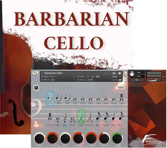 Barbarian Cello v1.2 KONTAKT-MaGeSY