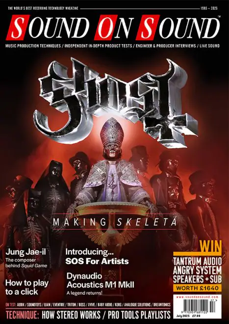 Sound On Sound UK USA July 2025 PDF-MaGeSY