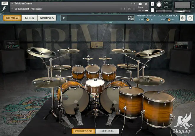 Trivium Drums KONTAKT-MaGeSY